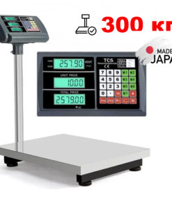 ЯПОНСКИ Платформен Електронен Кантар до 300кг ПРОФЕСИОНАЛЕН
