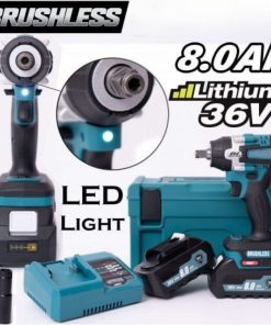 Акумулаторен Комбиниран Ударен Гайковерт – Винтоверт KrafT 36V 8Ah 850Nm