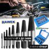Комплект Екстрактори HAWEK от 8 Части за Болтове и ВиК в Преносим Мини Куфар