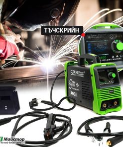 Ново Поколение Професионален Инверторен Електрожен StahlMayer 400А с LCD дисплей