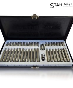 Професионален Комплект Битове - Накрайници STAHLMAYER Hex XZN и Torx 1/2", 3/8" 40 броя SM4401