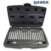 Комплект битове-накрайници HAWEK 4401new Hex XZN и Torx 1/2" и 3/8" 40 броя