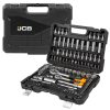 Професионално Гедоре 108 части 1/4'' 3/8'' 4-22мм JCB Създадено за Тежки Натоварвания