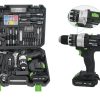 PREMIUM Качество Ударен Винтоверт 111 Части 2 Батерии 36V 8.0A STAHLMAYER с Функция Ударно Пробиване