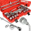 Дванадесетостенно Камьонджийско Гедоре 26 части за Камиони 3/4″ & 1″ 21-65mm + Ударни Вложки
