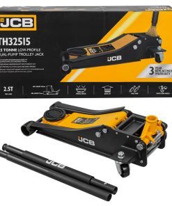 ПРОФЕСИОНАЛЕН Хидравличен Крик Крокодил 3ТОНА JCB TH33007 (133-465MM) Две Помпи