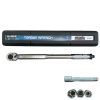 Динамометричен Ключ 1/2" 28-210Nm с Вложки (17, 19, 21мм) и Удължител HAWEK HW-2046