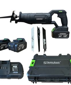 Акумулаторен Саблен Трион STAHLMAYER 36v с 2 Батерии 8Ah + 3 Ножа