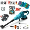 Акумулаторна Водоструйка с Дисплей KraftRoyal с 2 Батерии 36V 8Ah + Регулираща Дюза 6 в 1