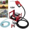 Електрическа Помпа за Източване на Гориво - Бензиноколонка с Брояч 12V