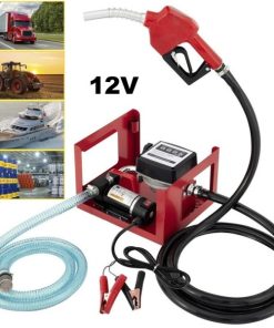 Електрическа Помпа за Източване на Гориво - Бензиноколонка с Брояч 12V