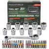 Мини Гедоре 31 части 1/4'' ROCKFORCE
