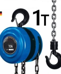 Верижна Ръчна Лебедка 1t с Лостов Механизъм 3m въже